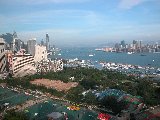 View from MetroPark Hotel
